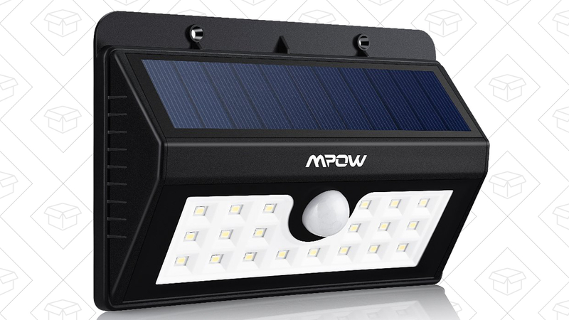 Mpow 20-LED Motion Sensing Solar Light, $17 with code Y5R59SAC
